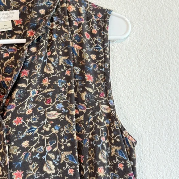 Vintage Floral Swing Dress by Christopher & Banks | Size 10 - Picture 16 of 16